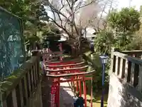 花園稲荷神社の鳥居