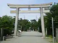 片瀬諏訪神社の鳥居