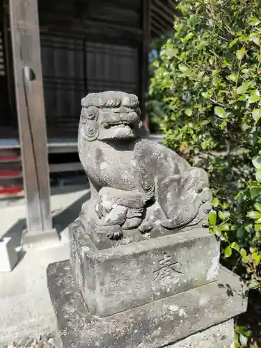 網戸神社の狛犬