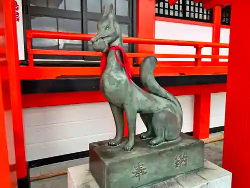 福徳稲荷神社の狛犬