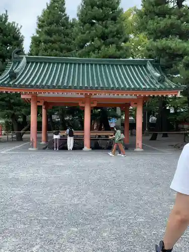 平安神宮の手水舎