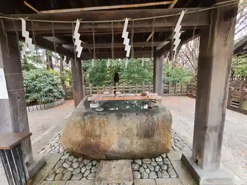 白石神社の手水