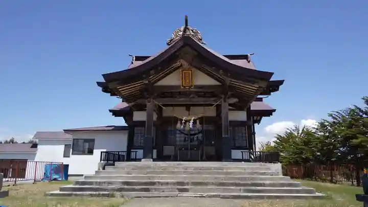 追分八幡神社の本殿・本堂