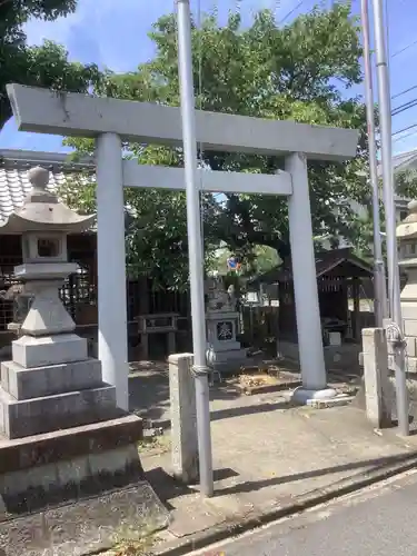 秋葉神社の鳥居