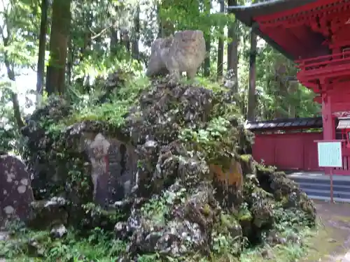 富士山東口本宮 冨士浅間神社の狛犬