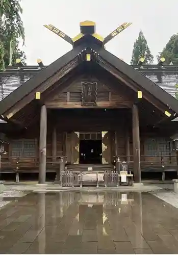 開成山大神宮の本殿・本堂