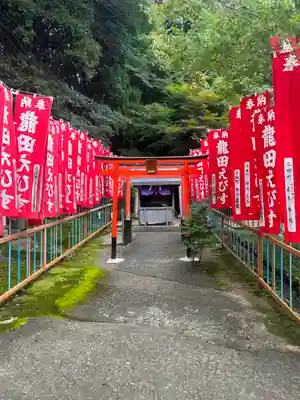 龍田大社の鳥居