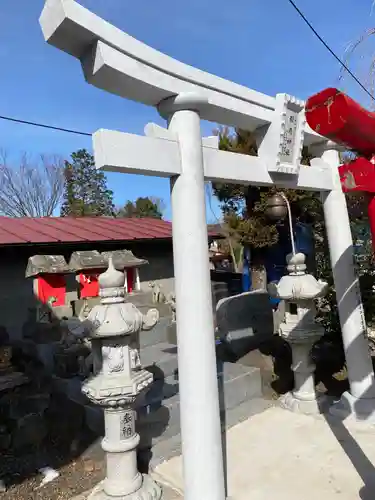 大鏑神社の鳥居