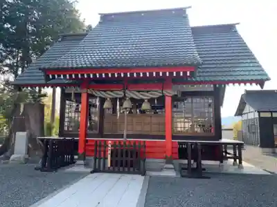 六日市場浅間神社の本殿・本堂