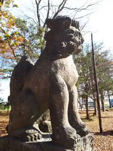 中小屋神社の狛犬