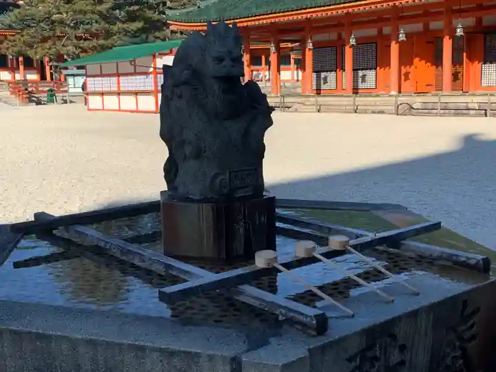 平安神宮の手水舎
