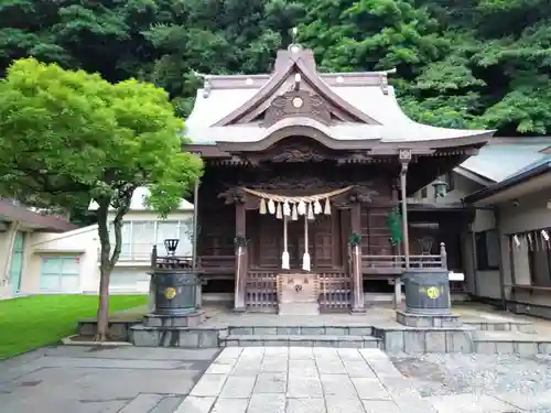 根岸八幡神社の本殿・本堂