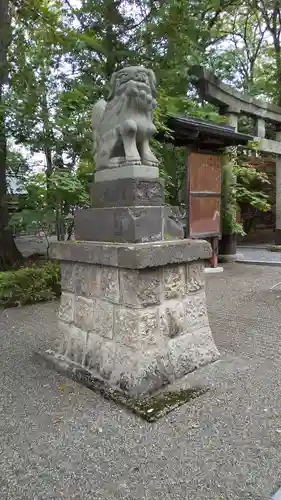 旭川神社の狛犬