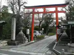 賀茂波爾神社（賀茂御祖神社境外摂社）の鳥居