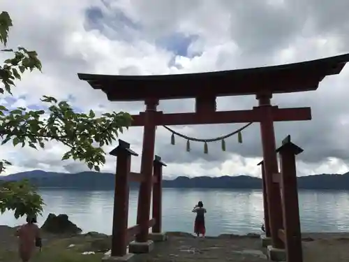 御座石神社の鳥居