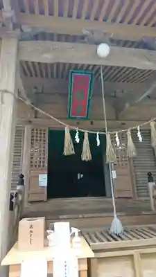 米川八幡神社の本殿・本堂