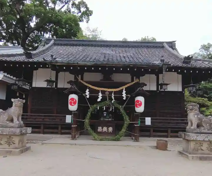 六甲八幡神社の本殿・本堂