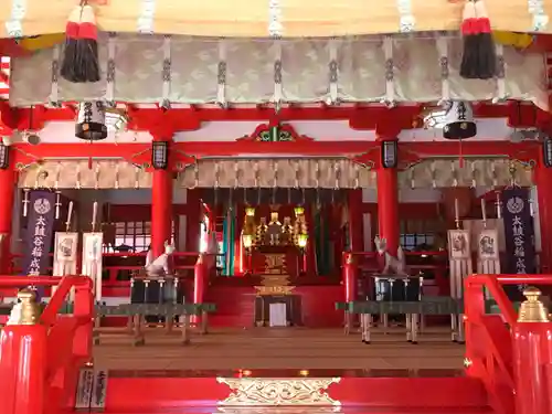 太皷谷稲成神社の本殿