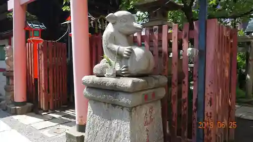 柳森神社の狛犬