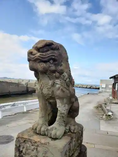 吉津羅神社の狛犬