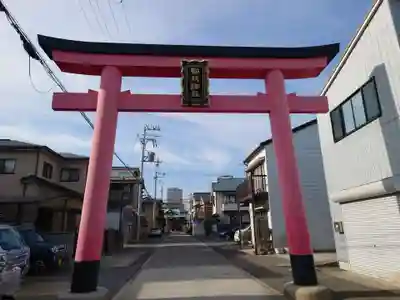 厄除の宮　駒林神社の鳥居