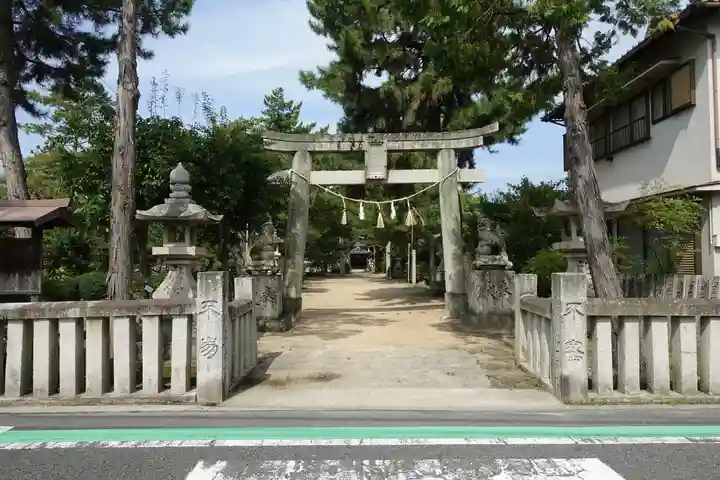備中国總社の鳥居
