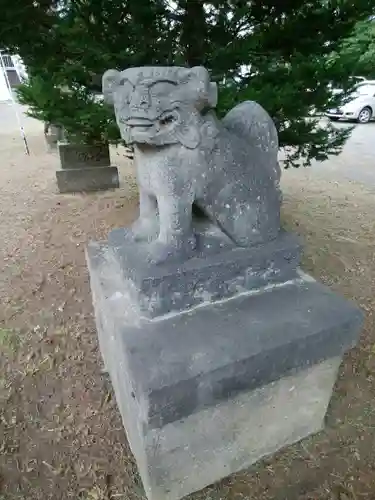 花畔神社の狛犬