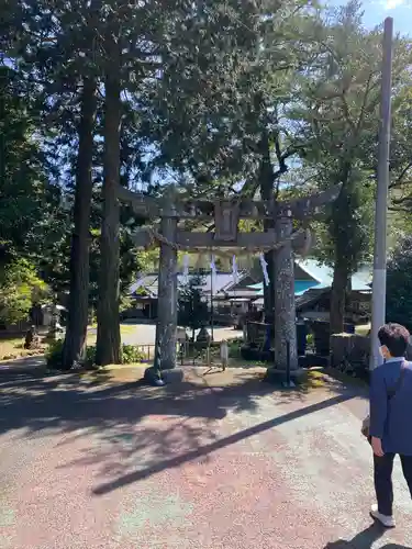 山口神社の鳥居