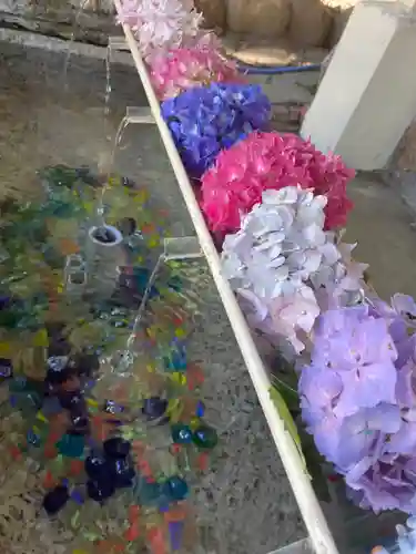 星置神社の手水舎