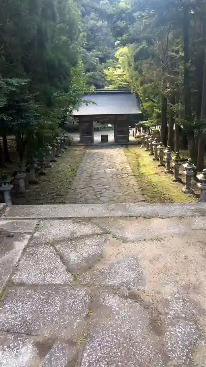 鳥取東照宮(旧樗谿神社)の山門・神門