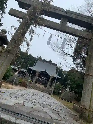 恒石八幡宮の鳥居