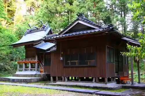 川原神社の本殿