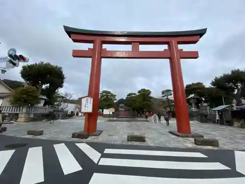 鶴岡八幡宮の鳥居