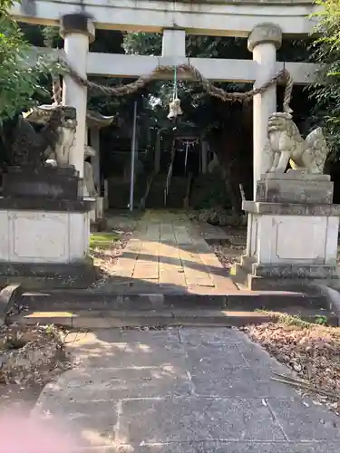 柴山神社の鳥居