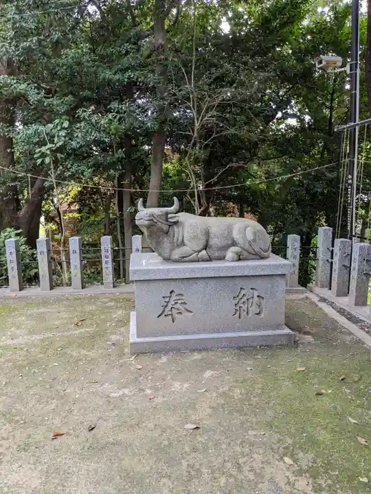 白山神社(二子町)の狛犬