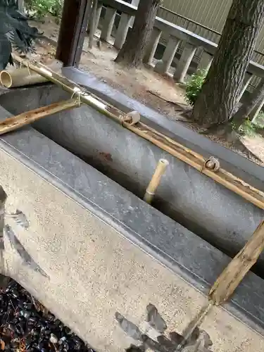 小垣江神明神社の手水舎