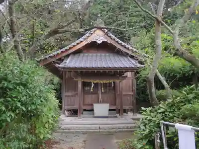 谷底神社の本殿・本堂