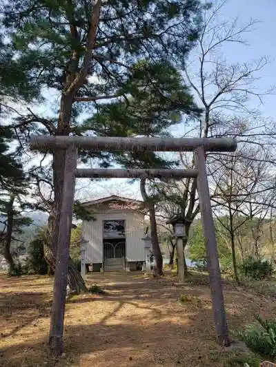桜ヶ池神社の鳥居