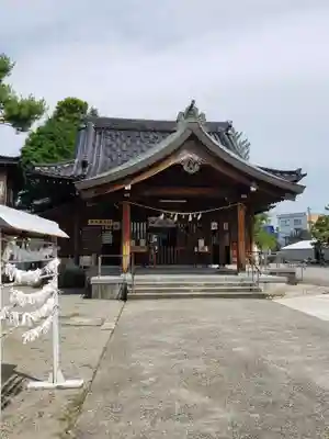 於保多神社の本殿・本堂