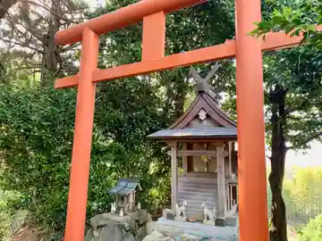 稲荷神社(名称不明)の鳥居