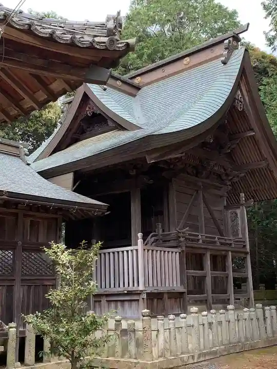 大歳神社の本殿・本堂