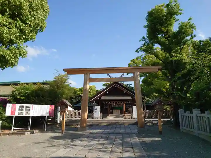 和泉國一之宮 大鳥大社の鳥居