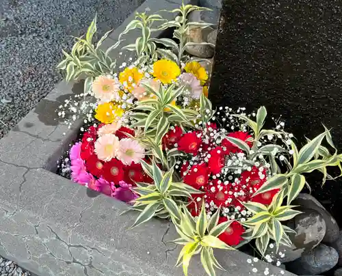 上尾御嶽神社の手水