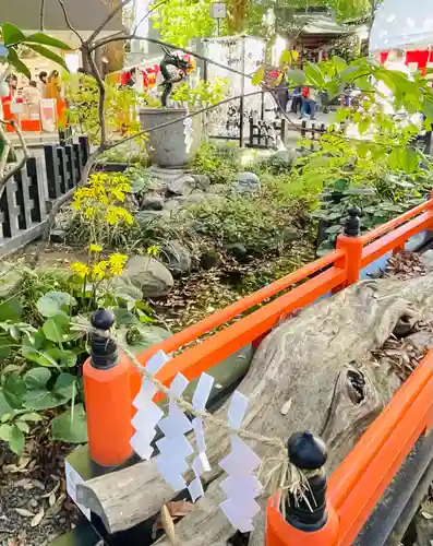 田無神社の庭園