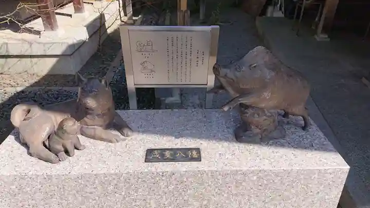 行田八幡神社の狛犬
