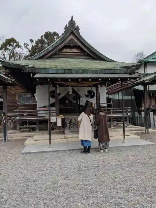 針綱神社の本殿・本堂