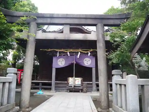 八幡大神の鳥居