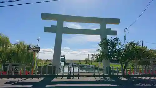 息栖神社の鳥居