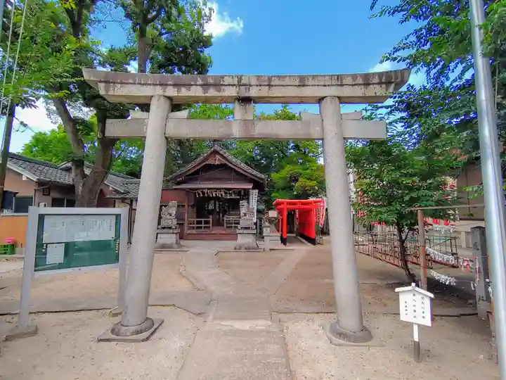 深島神社(柳原)の鳥居