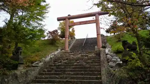 中富良野神社の鳥居